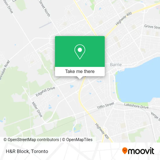 H&R Block map