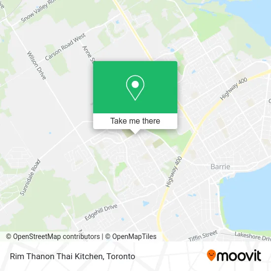 Rim Thanon Thai Kitchen map