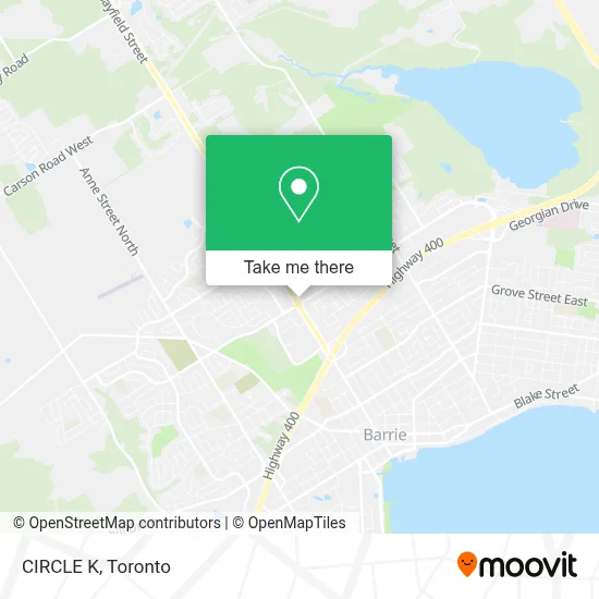 CIRCLE K map