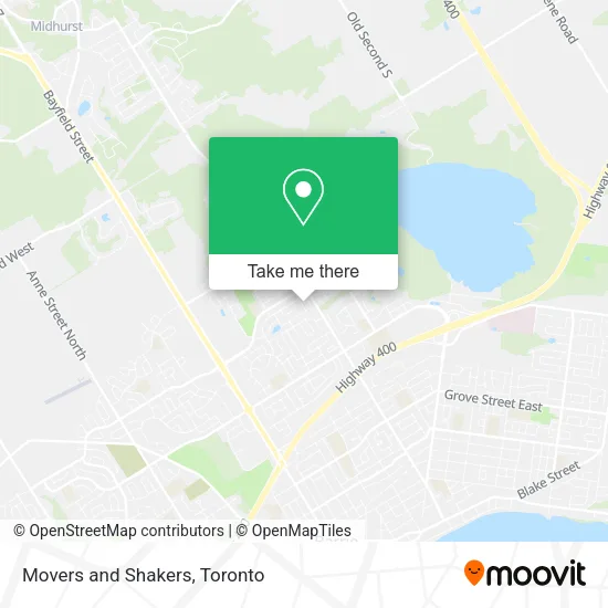 Movers and Shakers map
