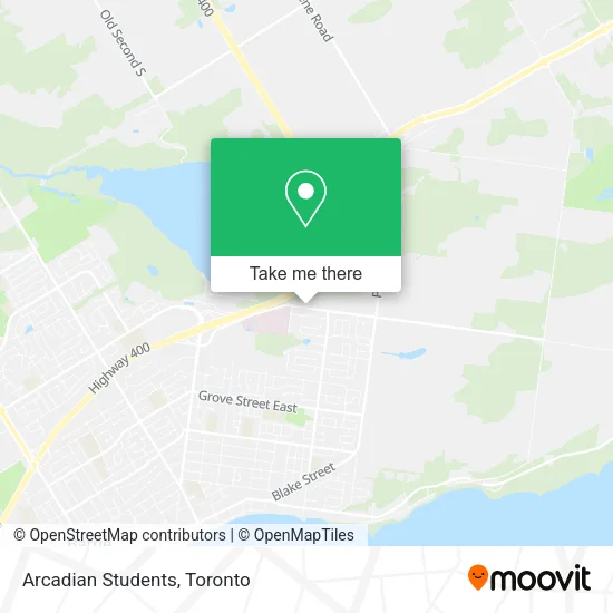 Arcadian Students map