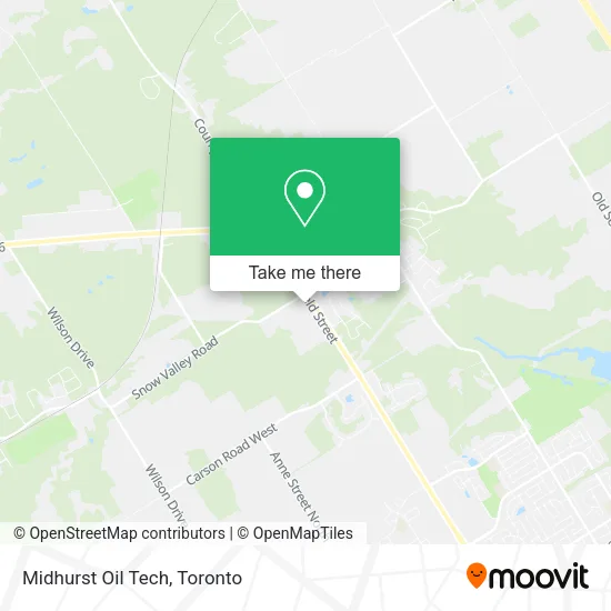 Midhurst Oil Tech map