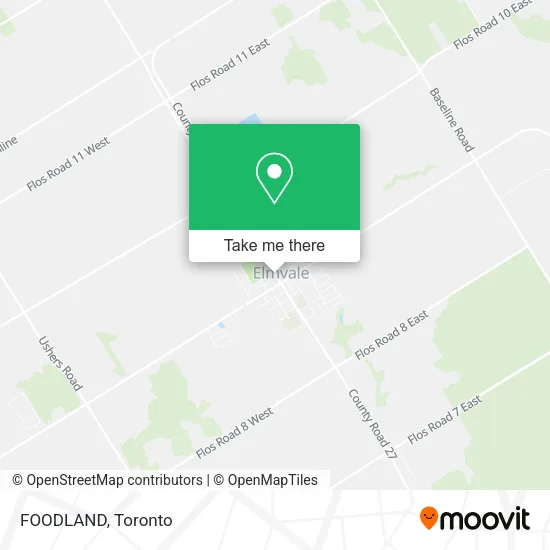FOODLAND map