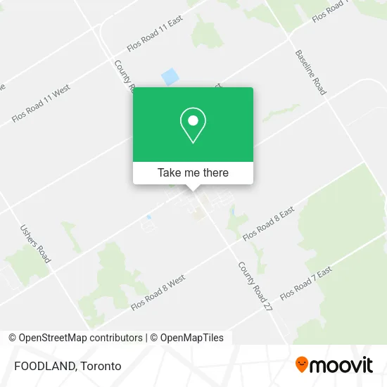 FOODLAND map