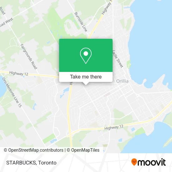STARBUCKS map