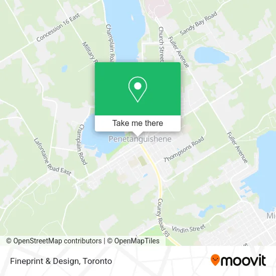 Fineprint & Design map