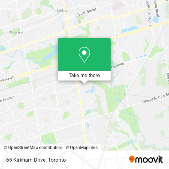 65 Kirkham Drive map