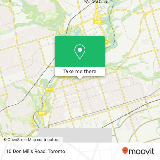 10 Don Mills Road map