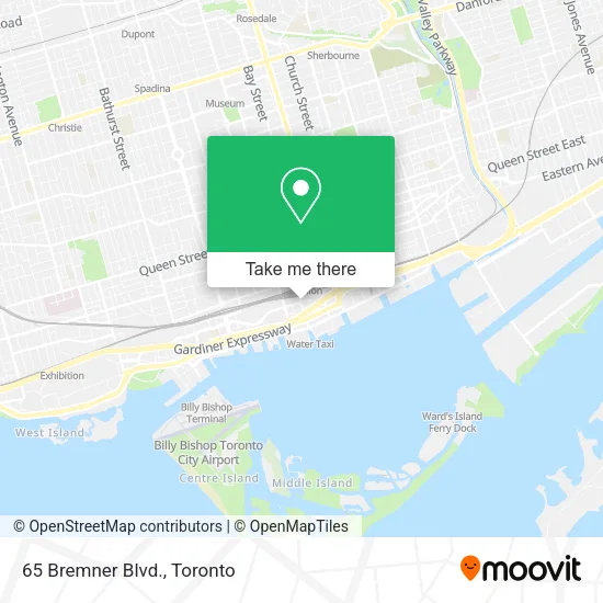 65 Bremner Blvd. map