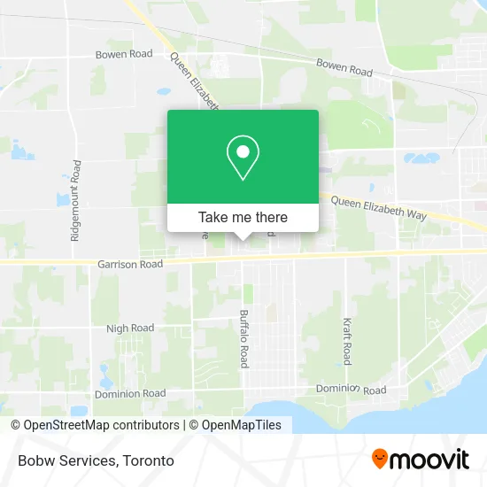 Bobw Services map
