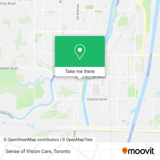 Sense of Vision Care map