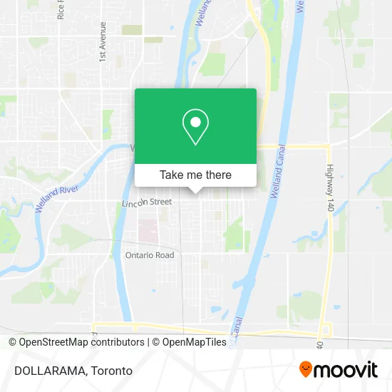 DOLLARAMA map