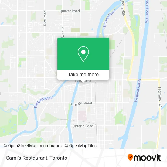 Sami's Restaurant map