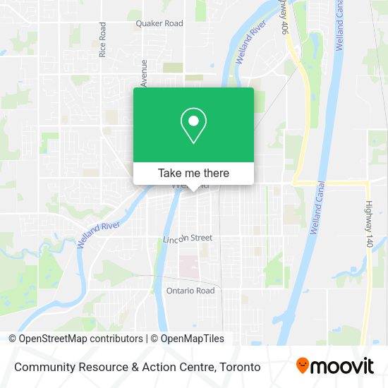 Community Resource & Action Centre map
