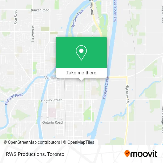 RWS Productions map