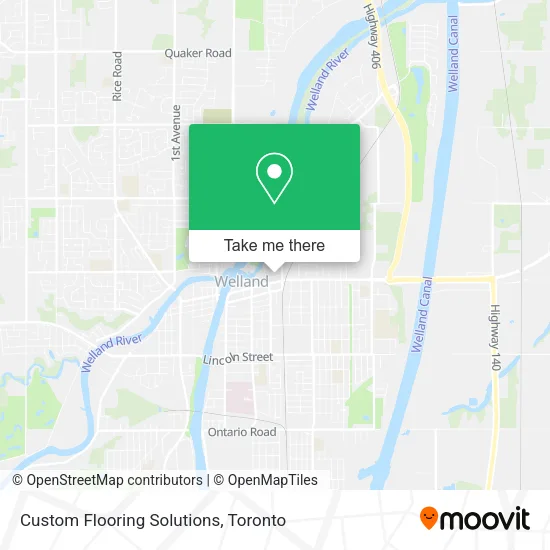 Custom Flooring Solutions map