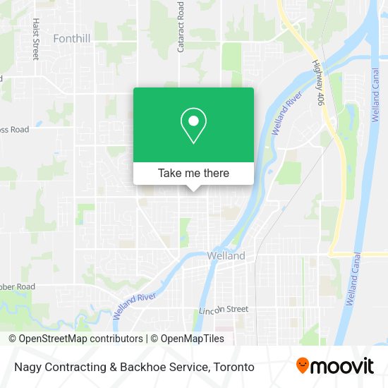 Nagy Contracting & Backhoe Service map