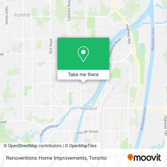 Renoventions Home Improvements map