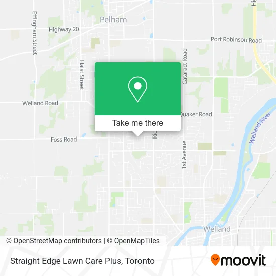 Straight Edge Lawn Care Plus map