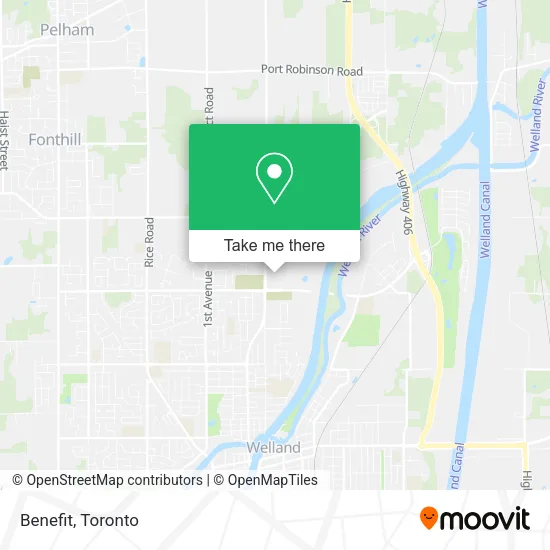 Benefit map