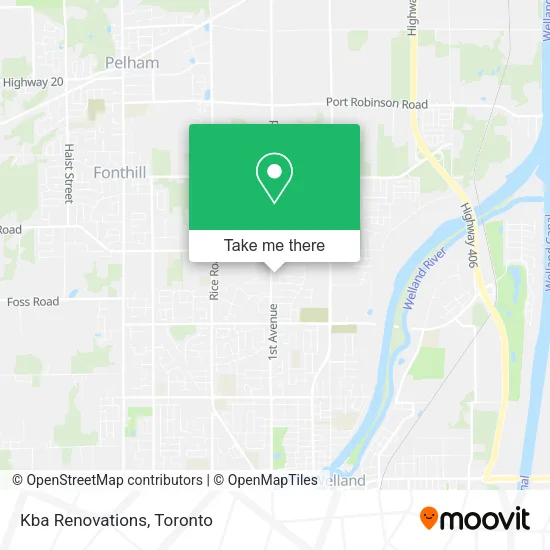 Kba Renovations map
