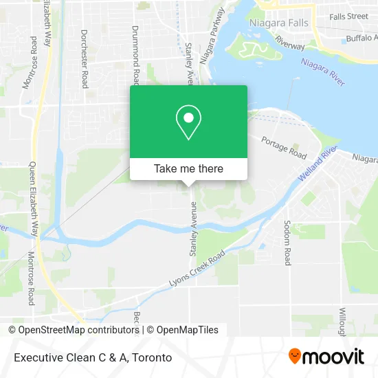 Executive Clean C & A map