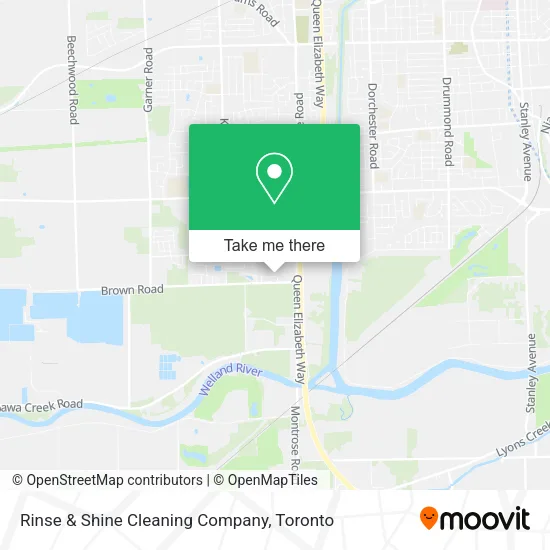 Rinse & Shine Cleaning Company map