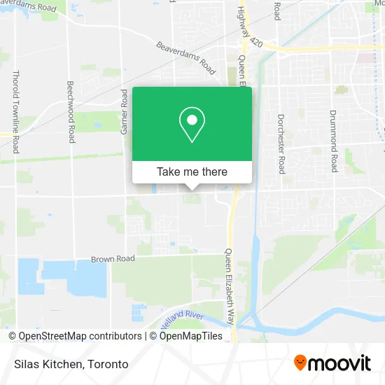 Silas Kitchen map