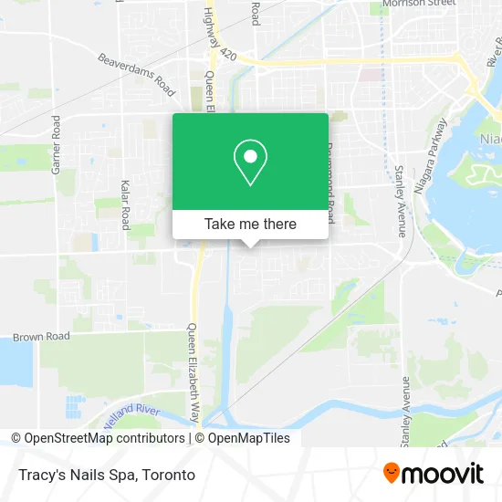 Tracy's Nails Spa map