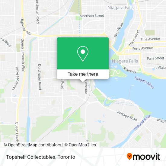 Topshelf Collectables map
