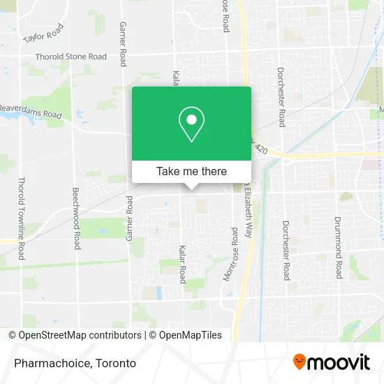 Pharmachoice map