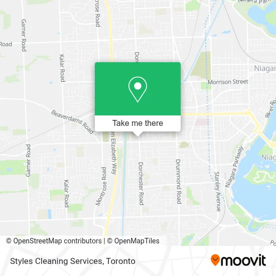 Styles Cleaning Services map