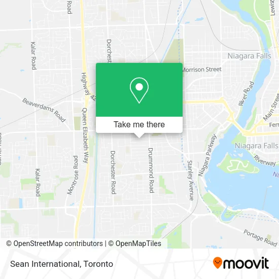 Sean International map