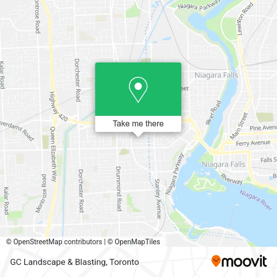 GC Landscape & Blasting map