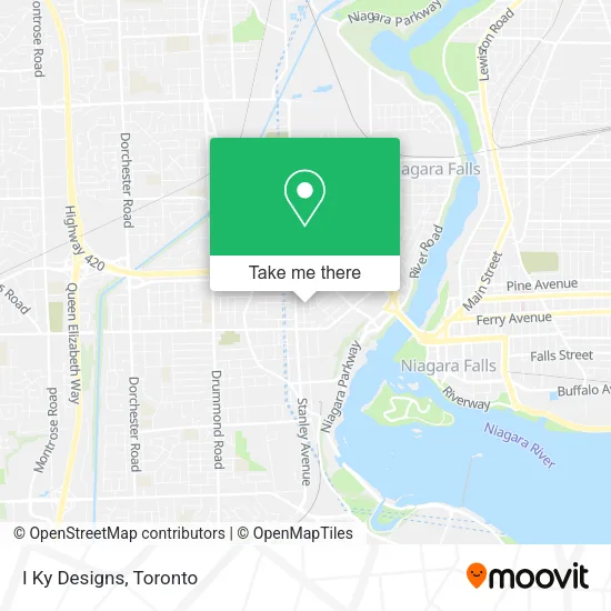 I Ky Designs map