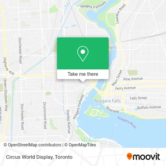Circus World Display map
