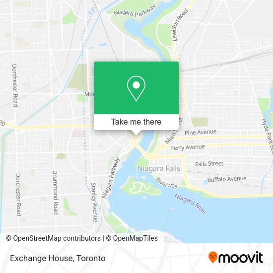 Exchange House map