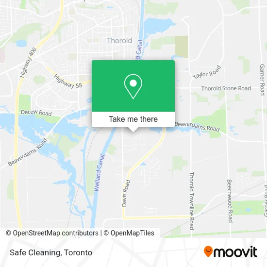 Safe Cleaning map
