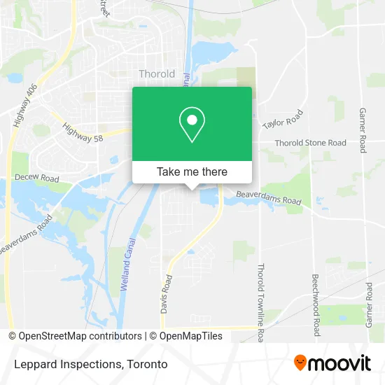 Leppard Inspections map