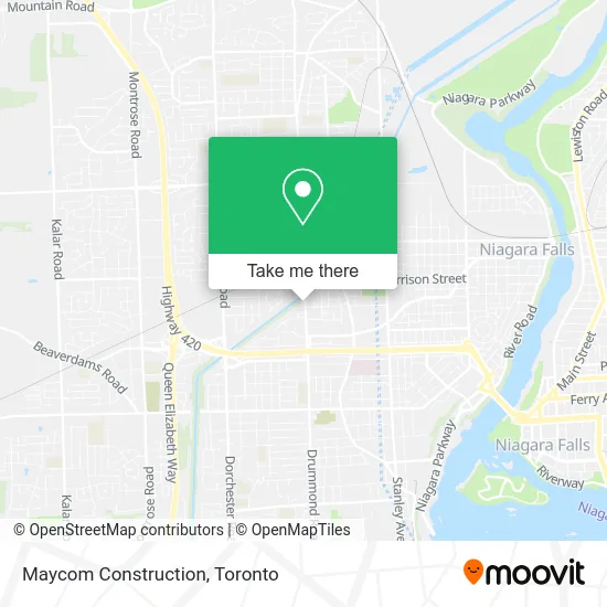 Maycom Construction map