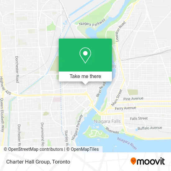 Charter Hall Group map