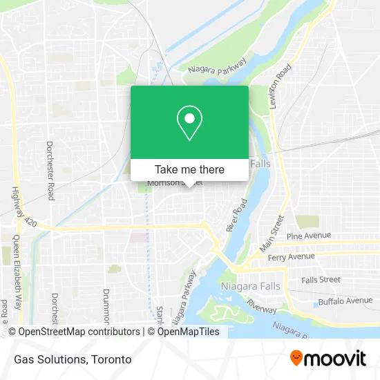 Gas Solutions map
