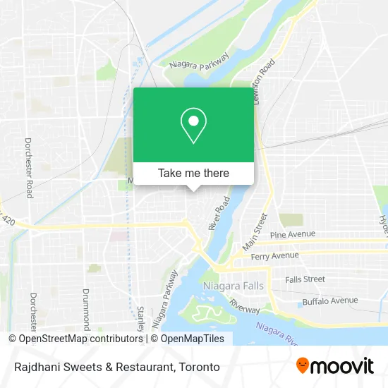 Rajdhani Sweets & Restaurant map