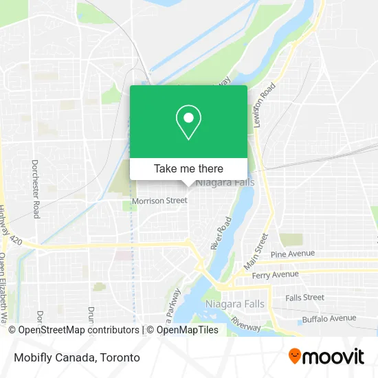 Mobifly Canada map