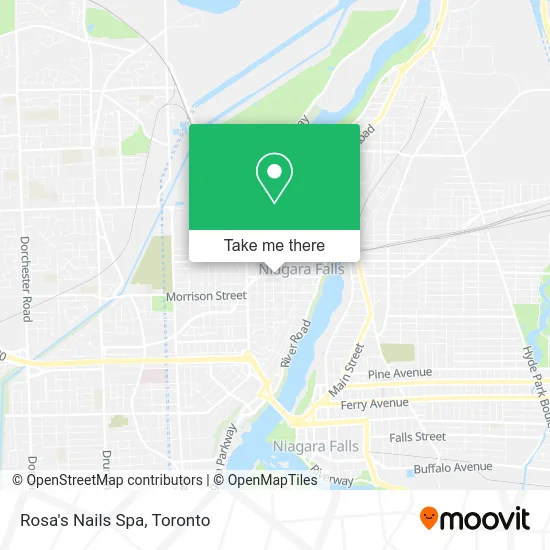 Rosa's Nails Spa map