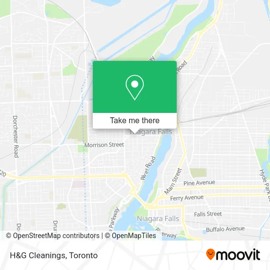 H&G Cleanings map
