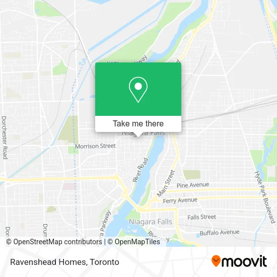 Ravenshead Homes map