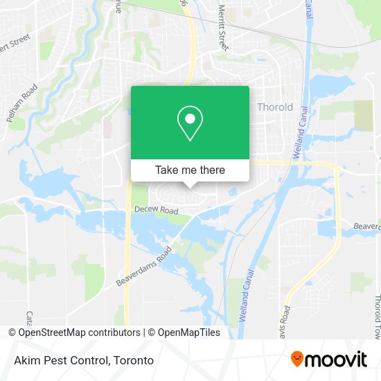 Akim Pest Control map