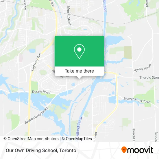 Our Own Driving School map
