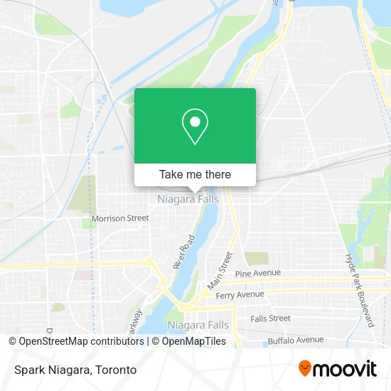 Spark Niagara map